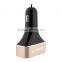 12A 60W 5 port USB rapid car charger for apple and sumsung series