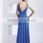 Elegant Sexy Backless One Shoulder Ruffle and Beaded Women's Fashion Dresses