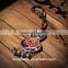 2015 new arrival miao silver necklace gourd shaped women necklace