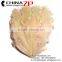 CHINAZP Factory Popular Colored Pale Yellow with Light Pink Curled Goose Feathers Pad Plume for Hair Accessories