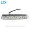 Promotion!white and yellow color led car turn signal drl light