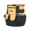 Yellow car tool tote bag for hardware