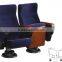 Movable Auditorium chair writing pad /Comfortable Cinema Chair, Auditorium Chair YA-314