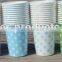 Yellow and White Stripe Paper Plates Pack includes 12 paper plates Size 9" (23cm)