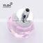 Zinc Alloy Pink Furniture Cabinet Door Pull Crystal Knob