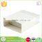 Shenzhen factory custom logo printed white cardboard diy jewelry box