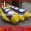 2016 Alibaba Suppliers Excellent Material Double Tubes Inflatable Water Banana Boat For Sale