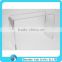 Clear nesting console table set acrylic waterfall accent tables with gradual size