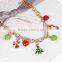 New fashion tree pendant drop mould with alloy kids 2016 Christmas necklace