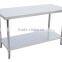 New arrivel hotel restaurant kitchen stainless steel work bench