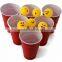 Emoji Universe Beer Pong Balls, Table Tennis Balls, 48-Pack