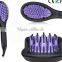 Purple Fast PTC Heater Electric Hair Straightener Brush