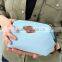 Hot selling cheap fashion canvas cosmetic bag, cheap personalized cosmetic bag