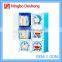 Fashion Doraemon kids plastic bookshelf