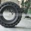 China manufacturer forklift solid tyre/solid tyre 15-19.5