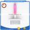 Easy cleaning pet brush plastic dog slicker brush