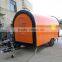 New Type street mobile food cart/coffee vending trailer for sale CE