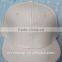 Plain Sports PU Hat Baseball Cap Black and White
