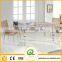 TH361 Easy clean Marble top Dining Table Design