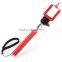 Cable Wired Audio Selfie Stick With Selfie-stick Extendable Hand Held Monopod All in One Foldable Monopod