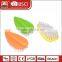 China factory custom shape cloth brush duty utility brush plastic scrub brush in apple shape