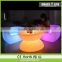 glow event furniture/rechargeable modern table/outdoor table with LED Lighting System for Bars and Party and Events