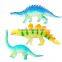 vinyl LED lighted dinosaur toys ,Custom led light toys for children, 3D lighting vinyl toy