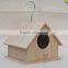 Handmade wholesale price large wooden bird parrot nest for sale
