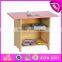 2015 New design cheap home work table study table,Cheap wooden toy table for children,High quality wooden study table W08G023
