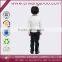 Formal Polyester Boys Kids White Dress Suit
