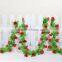 Weeding & home decoration artificial flower garland/vine