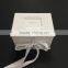 Logo Silver White Beautiful Wedding Money Box Custom