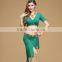 2-piece spandex belly dance lesson wears