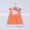 MGOO Imported Cotton Children Sleepwear Dress Blue Plain Sleeveless A Line 2 Years Old Dress CS014
