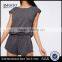 Fashion Summer Women Ladies Romper Short Jumpsuit open back design