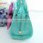 Fashion blue color bow tie design children tote bag , children shoulder bag , little girls shoulder bag