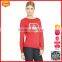 Hot fashion long sleeve custom lady sweater free knitting patterns intarsia