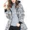 Ladies Printed Hooded Quilting Jacket