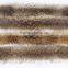 BBG-H-9 Natural color real raccoon fur trim for hood