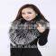 Wholesale Fall Winter fashion style Luxury Vintage large size Faux Fox Fur Collar/scraf