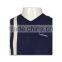 ISO9001/BSCI Manufature fashionable navy blue oversized cardigan vest