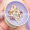 New Hot Fashion Sweet Macarons Storage Box Candy Color For Jewelry Earring Outing Boxes Living Essential