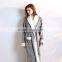 hot sales plush super warm fashion bathrobe women nighty sleepwear