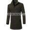 Fashion Brand Winter Mens Wool Jacket Single Breasted Slim Fit Solid Men's Wool Coat Men Long Overcoat