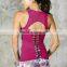 OEM Sexy Slim Gym Workout Clothes Women's Unique Yoga Shirts