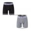 Hot sale good quality stripped comfortable breathable pure cotton men boxer briefs underwear