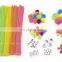 DIY Craft Making Assorted Pom Poms