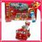 Electric Truck Shooting Bubble BO Fire Fighting Truck With Light and Music