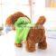 2017 Hot sale electric dog plush toys for kids educational with customized color and logo
