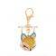 fashion metal gifts fox head keychain